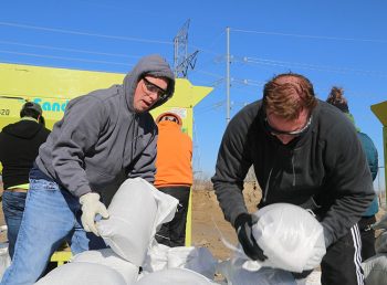 WEA_2019 Flood_sandbag pair