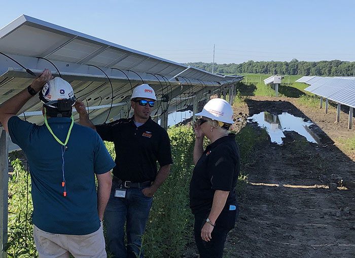 community solar facility