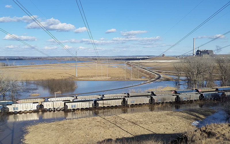 Eastern Nebraska flooding in 2019