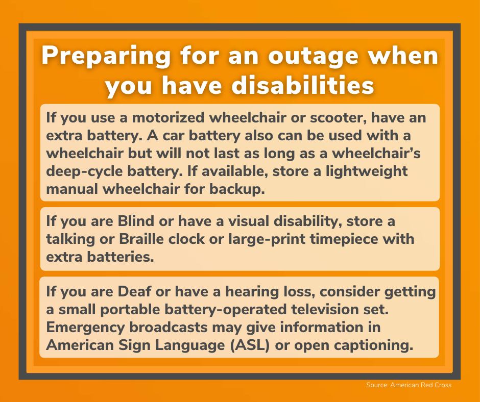 Preparing for an outage when you have disabilities_940x788